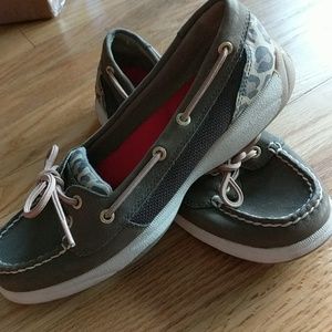Leopard Print Sperry Boat Shoes